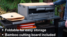Load image into Gallery viewer, 'Que Crib- Dedicated Meat Resting Station with latching door