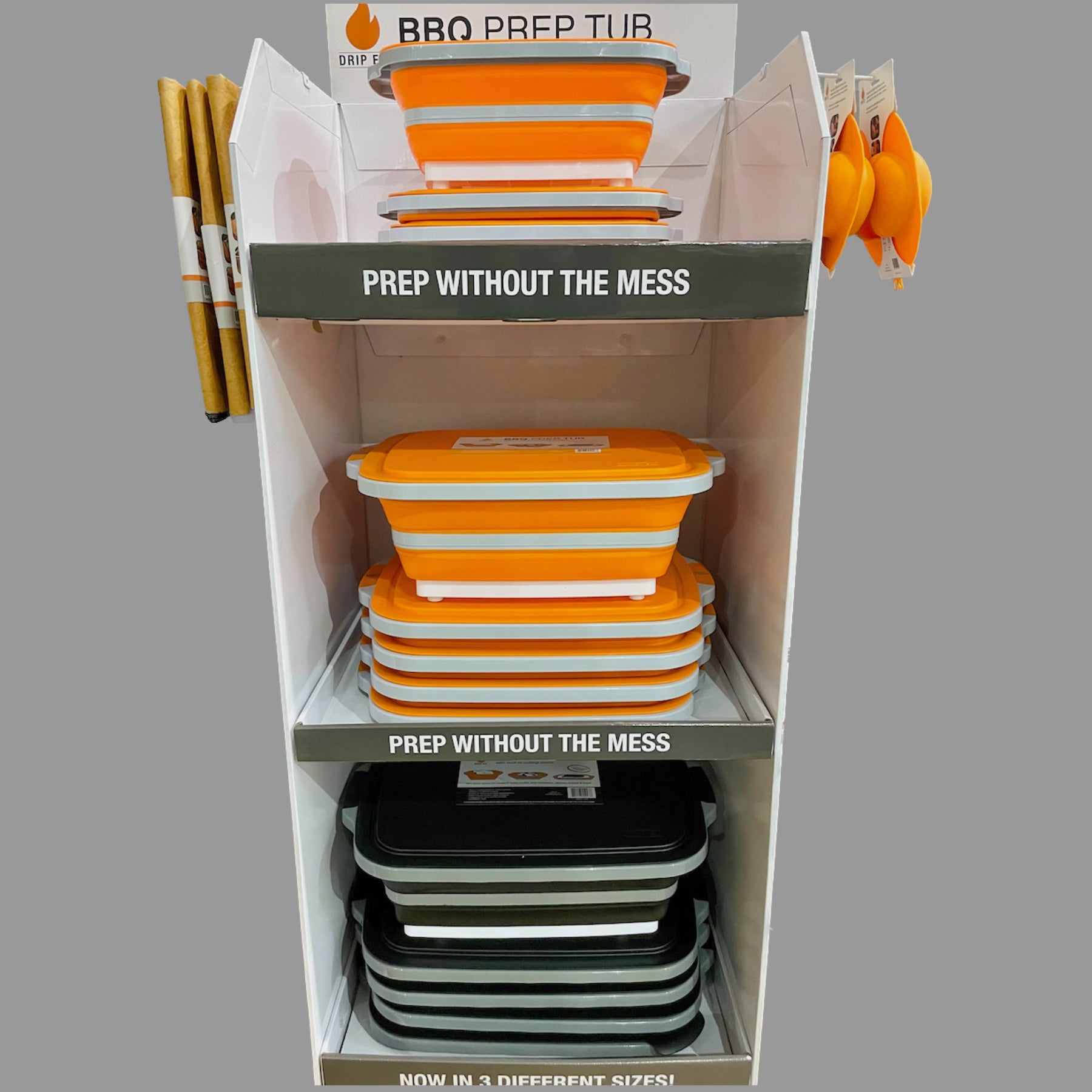 Drip EZ - BBQ Prep Tub, Orange